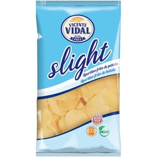 Patatas fritas Light en aceite de girasol bolsa 120 g - Vicente Vidal