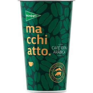 Macchiatto café con leche 100% arábica vaso 250 ml - El Corte Ingles