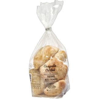Pan chapata cristal 6 unidades bolsa 240 g - Panamar