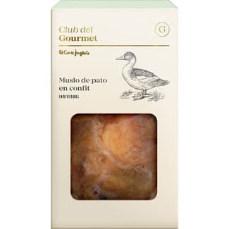 Muslo de pato en confit 1 unidad envase 260 g - Club Del Gourmet