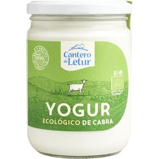 Yogur de cabra natural ecológico tarro 420 g - El Cantero De Letur