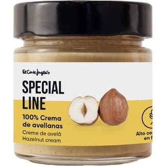 Crema de avellanas 100% frasco 200 g - Special Line El Corte Ingles
