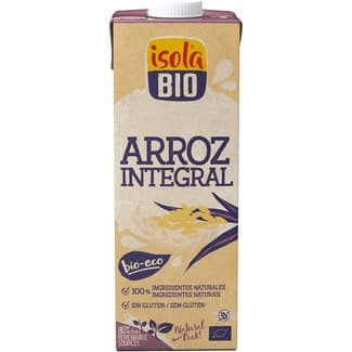 Bebida de arroz integral ecológica y sin gluten envase 1 l - Isola Bio