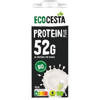 Protein Plus bebida de soja ecológica y vegana brik 1 l - Ecocesta