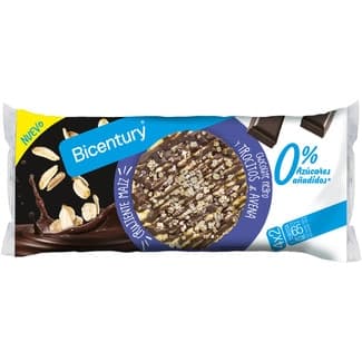 Tortitas de 6 semillas y cereales con chocolate negro packs 4x2 unidades envase 130 g - Bicentury
