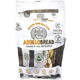 Picos con aceite de oliva virgen extra sin gluten bolsa 80 g - Abuelobread
