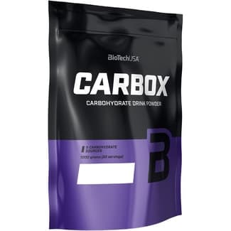 Carbox bebida de carbohidratos en polvo con sabor a limón bolsa 1 kg - Biotech Usa