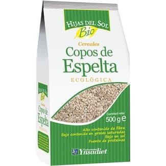 Bio copos de espelta ecológicos envase 500 g - Hijas Del Sol