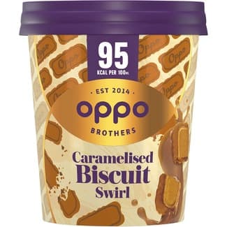 Helado de galleta caramelizada tarrina 475 ml - Oppo Brothers