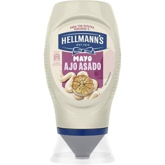 Mayo ajo asado envase 250 ml - Hellmann's