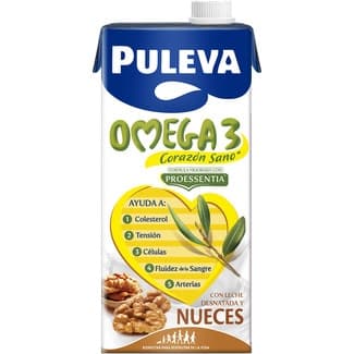 Bebida láctea con Omega 3 elaborada con leche desnatada y nueces brik 1 l - Puleva