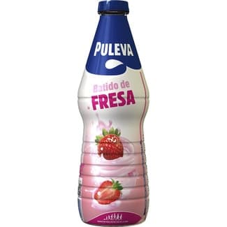 Batido de fresa 90% de leche Sin Gluten botella 1 l - Puleva