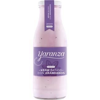 Kéfir con arándanos sin gluten botella 500 g - Yaranza