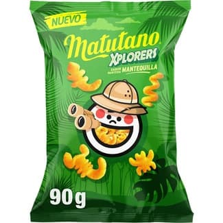 Snack Xplores sabor mantequilla bolsa 90 g - Matutano