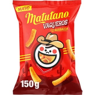 Snack vaqueros sabor barbacoa bolsa 150 g - Matutano