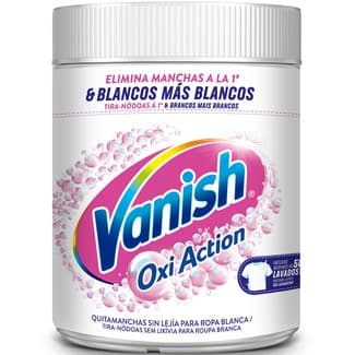 Quitamanchas Oxi Action para ropa blanca sin lejía bote 960 g - Vanish