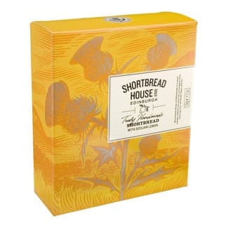 Mini galletas de mantequilla con limones sicilianos estuche 150 g - Shortbread House Of Edimburgh