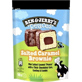 Salted Caramel Brownie helados peaces bolsa 150 ml - Ben & Jerry's