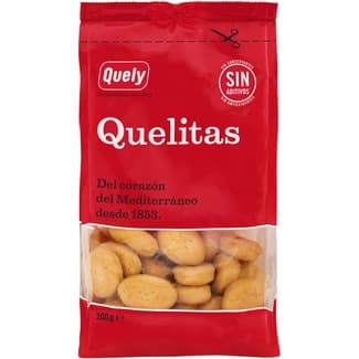 Quelitas galletas 100% natural bolsa 200 g - Quely