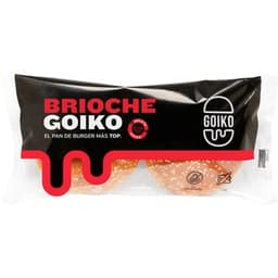 Pan burger brioche 2 unidades envase 150 g - Goiko