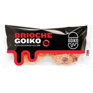 Pan burger brioche 2 unidades envase 150 g - Goiko