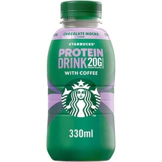 Protein bebida de chocolate mocha con café botella 330 ml - Starbucks