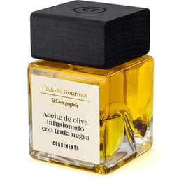 Condimento de aceite de oliva virgen extra infusionado con trufa negra botella 100 ml - Club Del Gourmet
