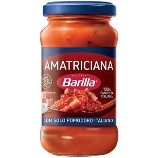 Salsa amatriciana delicioso sabor casero sin gluten frasco 300 g - Barilla