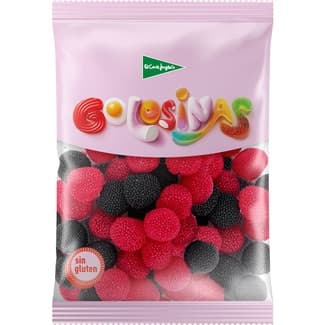 Moras de goma rojas y negras sin gluten bolsa 200 g - El Corte Ingles