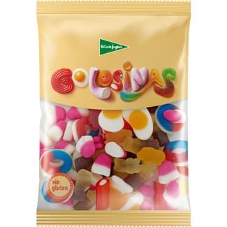 Caramelos de goma surtidos sin gluten bolsa 200 g - El Corte Ingles
