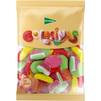 Caramelos de goma surtidos sin gluten bolsa 200 g - El Corte Ingles