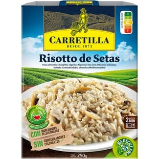Risotto de setas estuche 250 g - Carretilla