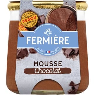 Mousse de chocolate tarro 70 g - La Fermiere