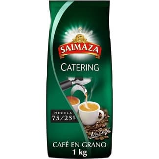 Café en grano Catering mezcla 75/25% paquete 1 kg - Saimaza