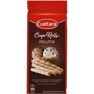 Rollitos de barquillo bote 225 g - Cuetara