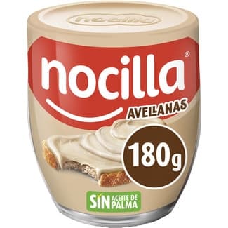 Crema de leche y avellanas 30%- grasas saturadas sin aceite de palma vaso 180 g - Nocilla