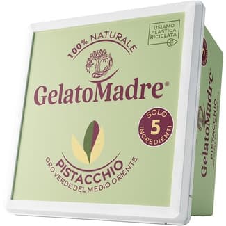 Helado italiano de pistacho tarrina 700 ml - Gelatomadre