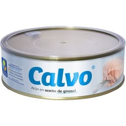 Atún en aceite de girasol lata 325 g neto escurrido - Calvo