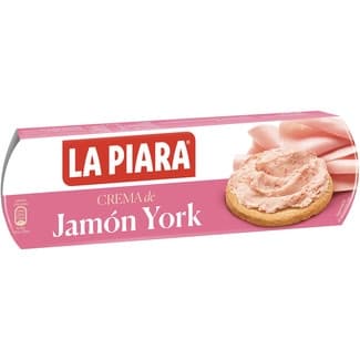 Crema de jamón york pack 3 latas 75 g - La Piara
