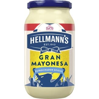 Mayonesa sin gluten sin lactosa formato ahorro frasco 450 ml - Hellmann's