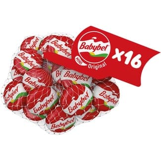 Queso rojo snack 16 porciones bolsa 320 g - Mini Babybel