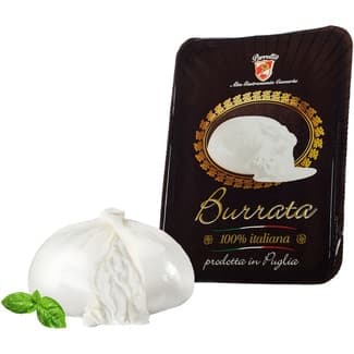 Burrata italiana de vaca envase 250 g - Parrotta