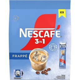 3 en 1 café soluble Frappé estuche 8 unidades - Nescafe