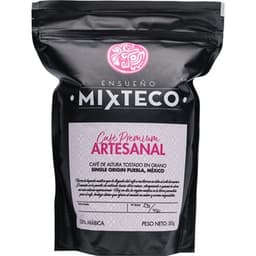 Café en grano expreso tostado 100% arábica de México paquete 500 g - Ensueño Mixteco