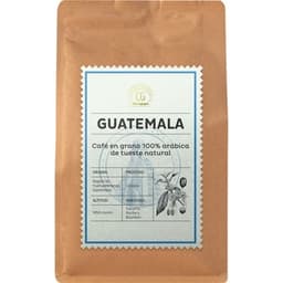 Café en grano 100% arábica de tueste natural origen Guatemala envase 250 g - Club Del Gourmet