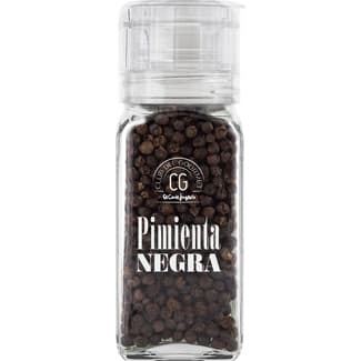 Pimienta negra en grano con molinillo envase 60 g - Club Del Gourmet