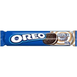 Remix galletas rellenas de caramelo y vainilla paquete 157 g - Oreo