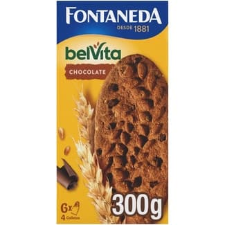 Desayuno galletas con cereales completos y chocolate estuche 300 g - Belvita