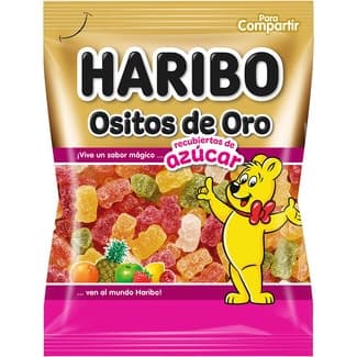 Ositos de oro caramelos de goma recubiertos de azúcar bolsa 150 g - Haribo