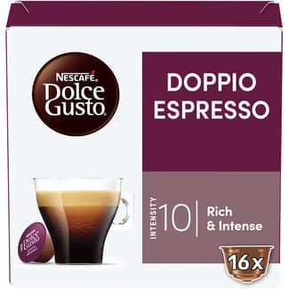 Café doble espresso intensidad 10 estuche 16 cápsulas - Nescafe Dolce Gusto